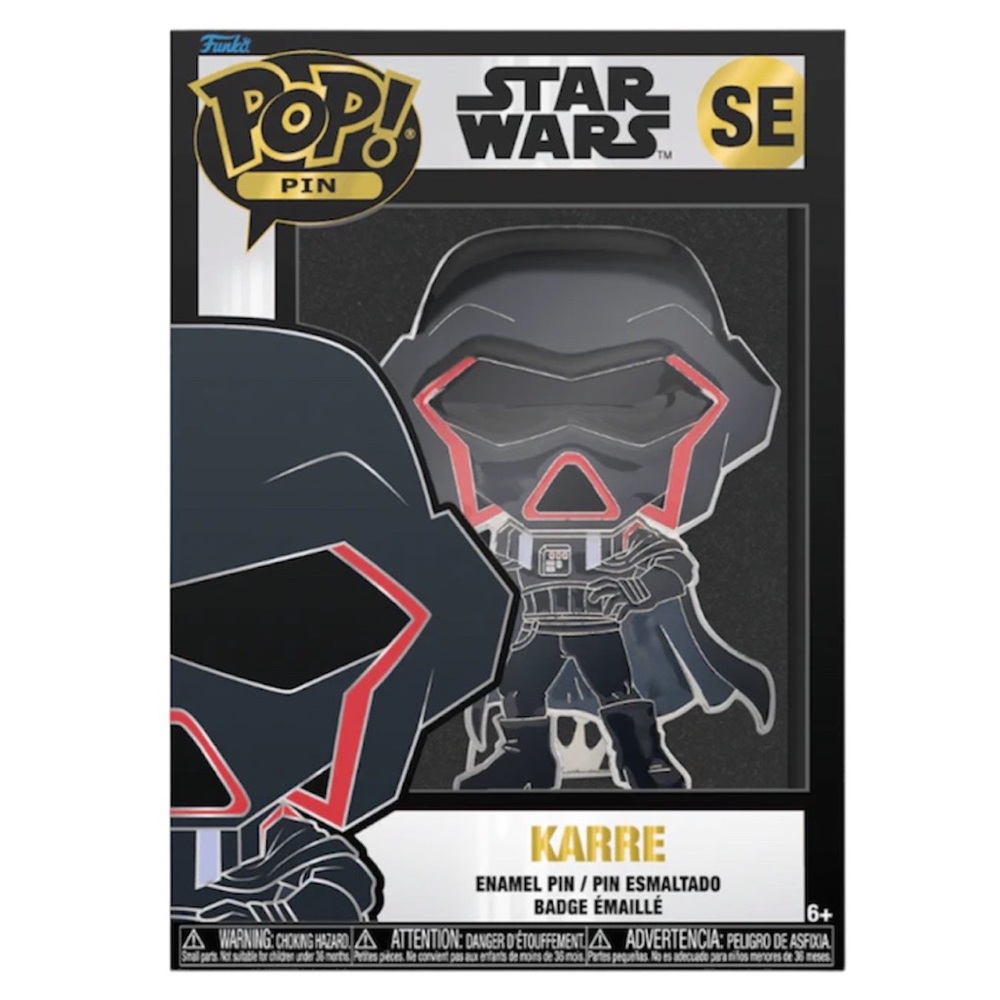 BNIB Funko Pop Pin- Star Wars SE Karre Enamel Pin